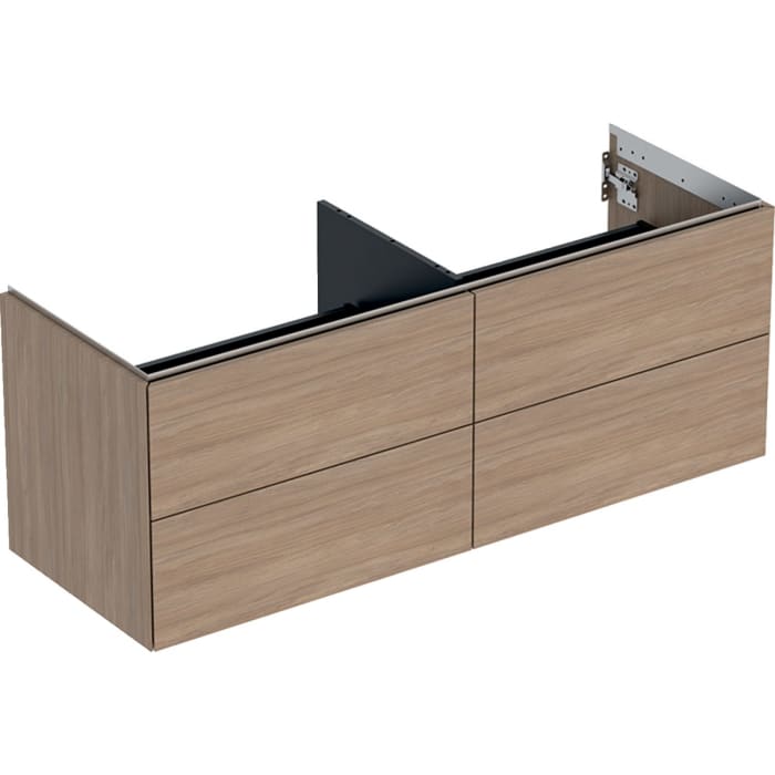 Geberit ONE Waschtischunterschrank, 4 Schubladen, 135 cm
