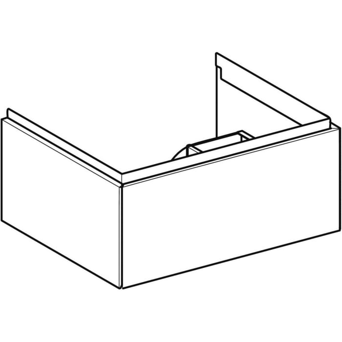 Geberit ONE Waschtischunterschrank, 1 Schublade, 60 cm