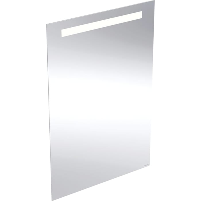 Geberit Option Basic Square Badspiegel 60 cm mit Beleuchtung oben
