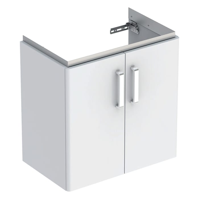 Geberit Renova Compact Unterschrank für Waschtisch, mit 2 Türen, 65 cm