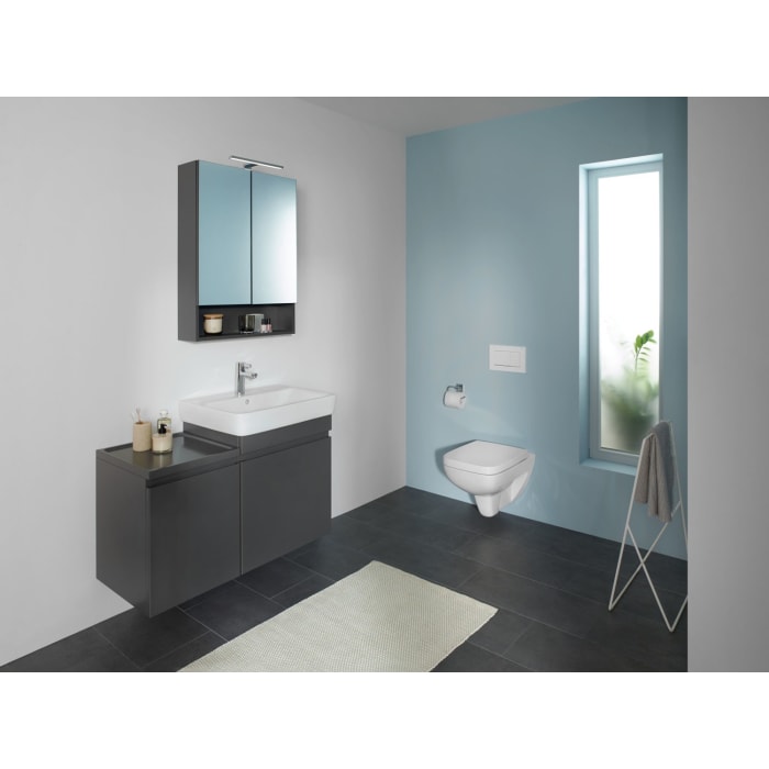 Geberit Renova Plan Unterschrank für Waschtisch 60 cm, mit 1 Schublade und 1 Innenschublade