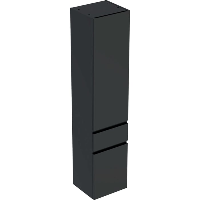 Geberit Renova Plan Hochschrank mit 2 Türen und 1 Schublade