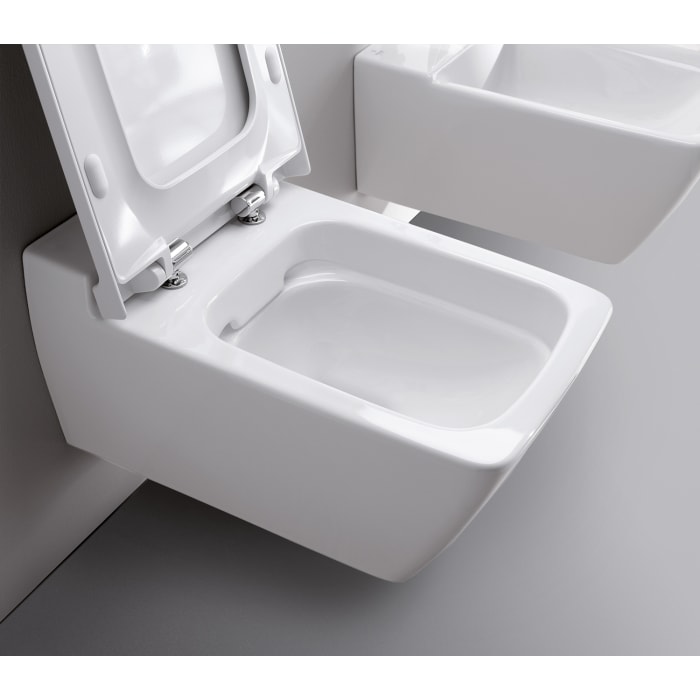 Geberit Xeno² Wand-WC Tiefspüler geschlossene Form, Rimfree