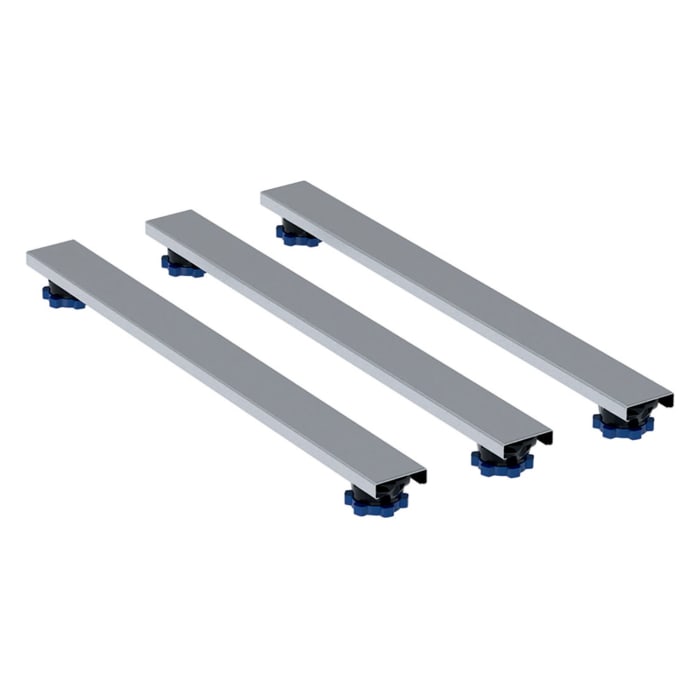 Geberit Rohbauset für Duschwannen aus Steinharz, bis zu 140 cm, 110 x 6 cm