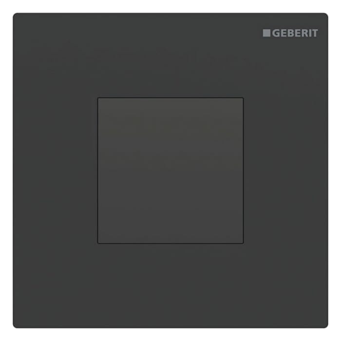 Geberit Urinalsteuerung mit elektronischer Spülauslösung, Batteriebetrieb, Typ 20 square Abdeckplatte