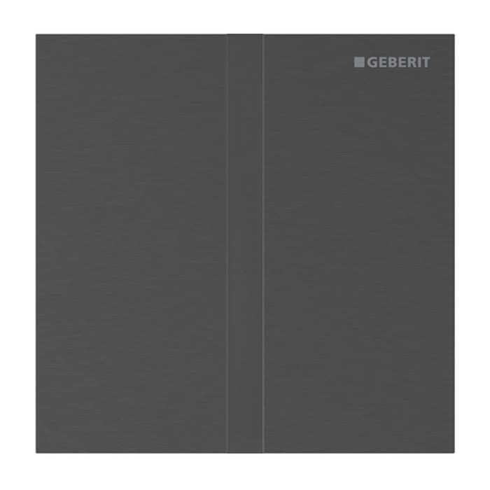 Geberit Urinalsteuerung mit elektronischer Spülauslösung, Batteriebetrieb, Typ 40 Abdeckplatte Square