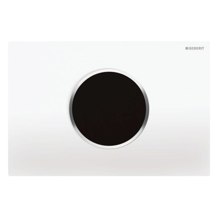 Geberit WC-Steuerung, elektronisch, Netzbetrieb, Betätigungsplatte Sigma10 automatisch/berührungslos