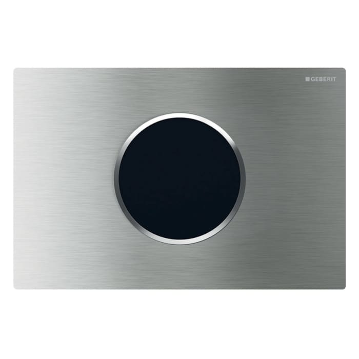 Geberit WC-Steuerung, elektronisch, Netzbetrieb, Betätigungsplatte Sigma10 automatisch/berührungslos