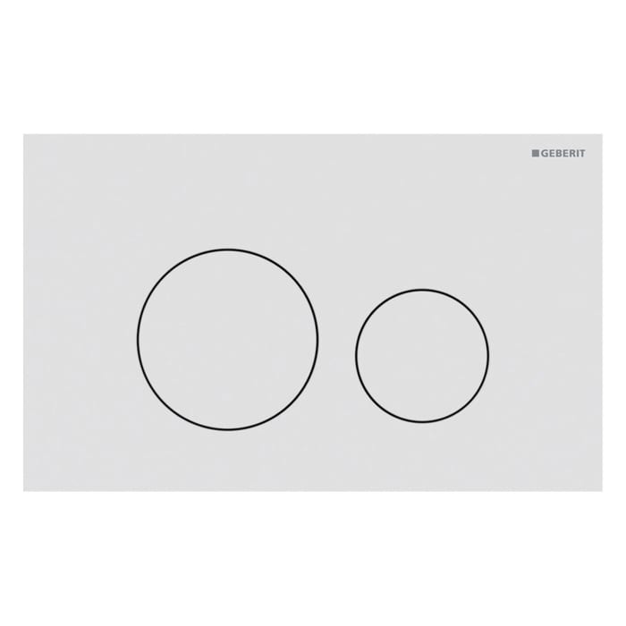 Geberit Sigma 40 Betätigungsplatte für 2-Mengen-Spülung
