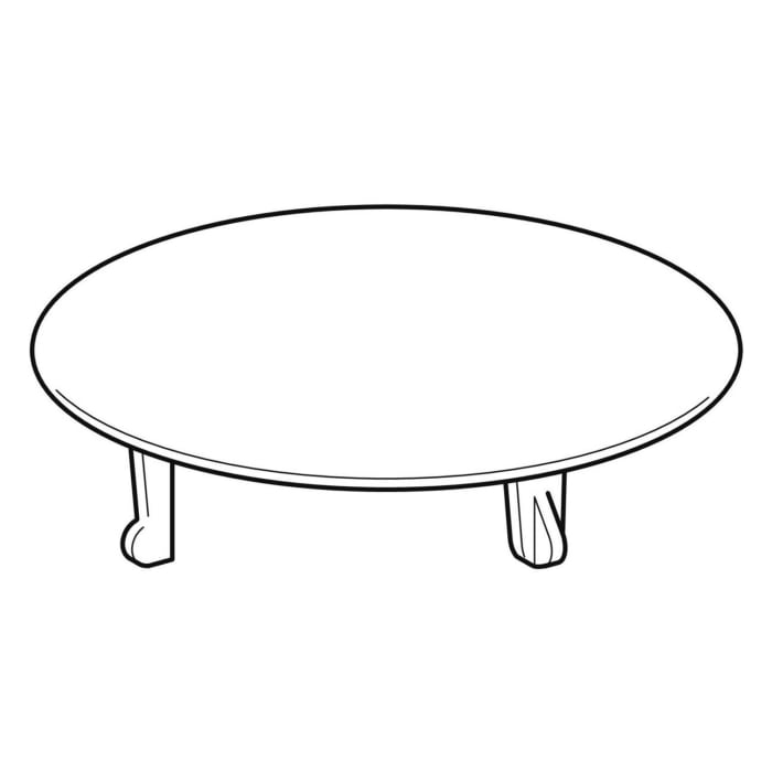 Geberit Acanto Ersatz-Ablaufdeckel