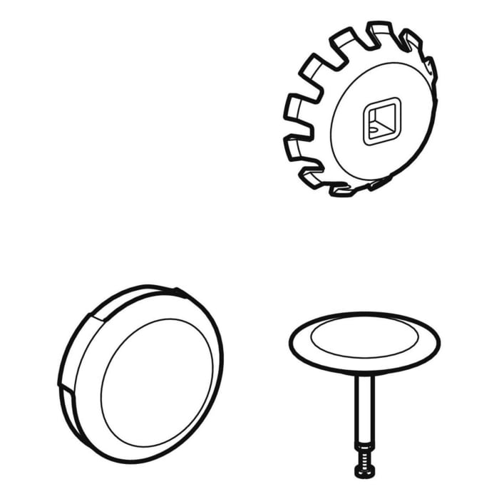 Geberit Fertigbauset für Badewannenablauf