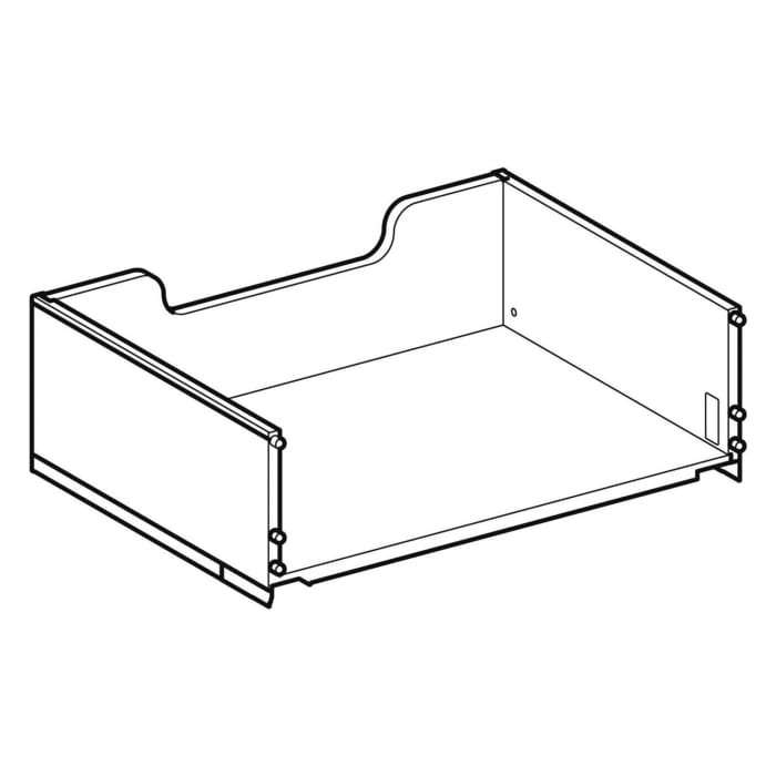 Geberit Xeno2 Ersatz-Schublade ohne Ausschnitt zu Waschtischunterbau 58 cm