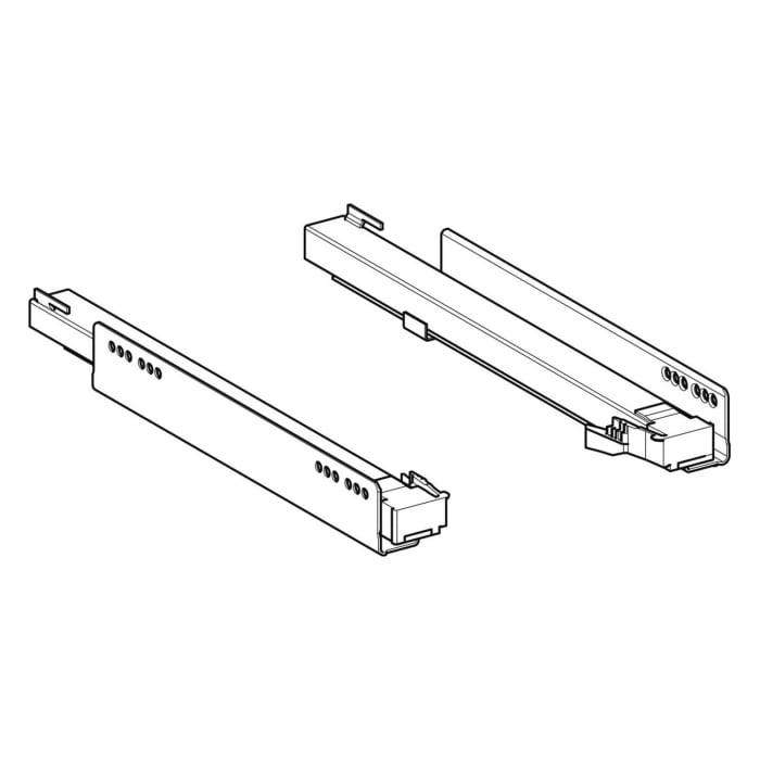 Geberit Xeno2 Ersatz-Set-Schubladenschienen 40 cm
