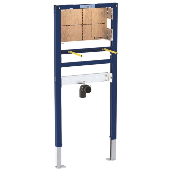 Geberit Duofix Montageelement für Waschtisch, 112 - 130 cm, UP-Wandarmatur