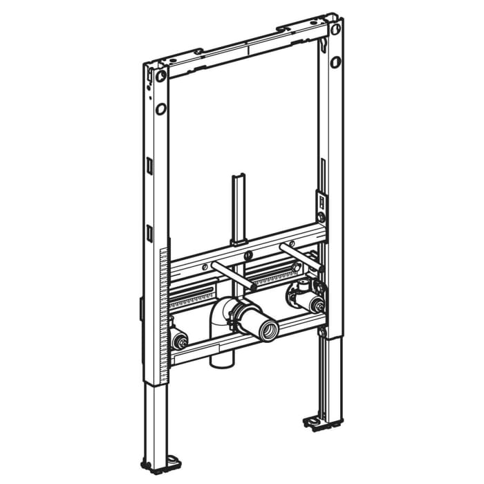 Geberit Duofix Montageelement für Wand-Bidet Bauhöhe 82 cm