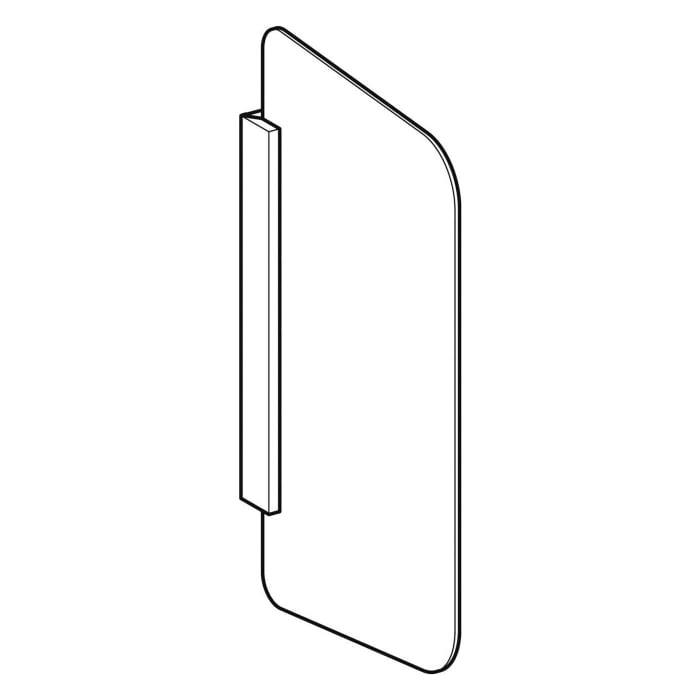 Geberit Urinaltrennwand Glas