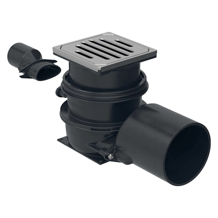 Geberit Varino Bodenablauf horizontal, d110