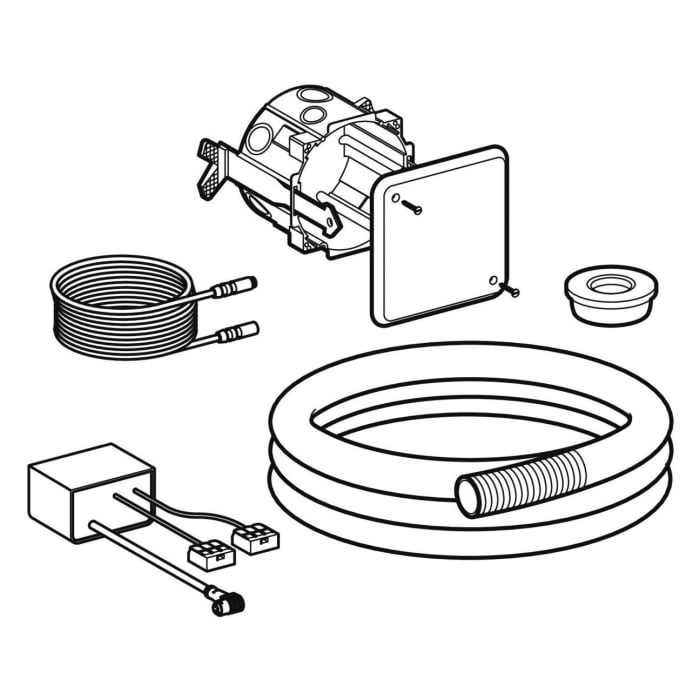 Geberit Rohbau Set für HY-Tronic WC-Steuerung
