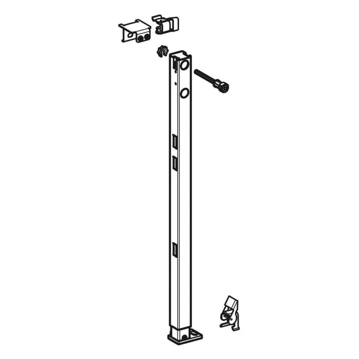Geberit Duofix Ständer teilhoch 112 - 144 cm