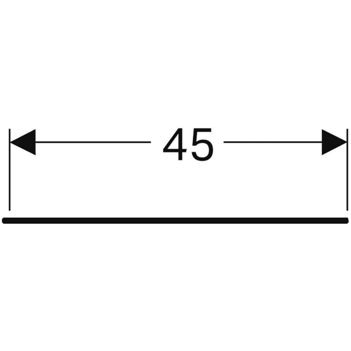 Geberit ONE Abdeckung für Seitenschrank und Seitenelement