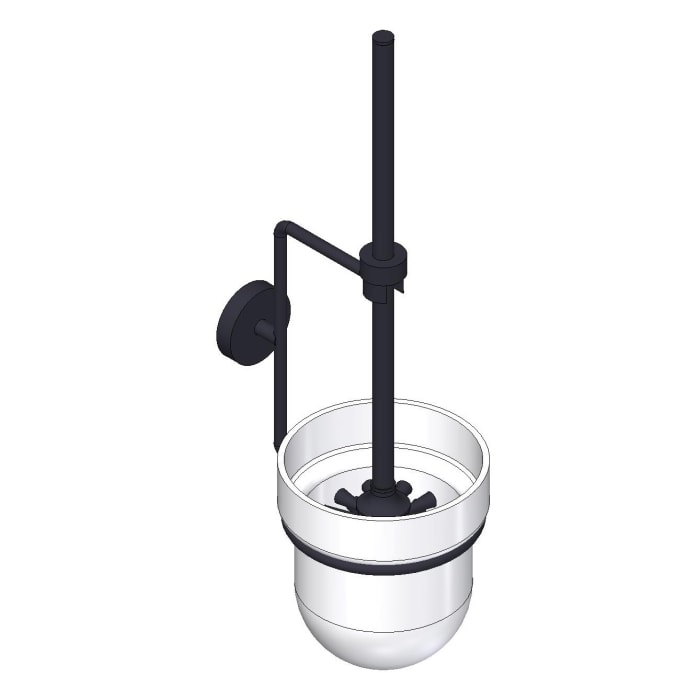 Giese von der Rolle gifix uno Toilettenbürstengarnitur, Wandmodell