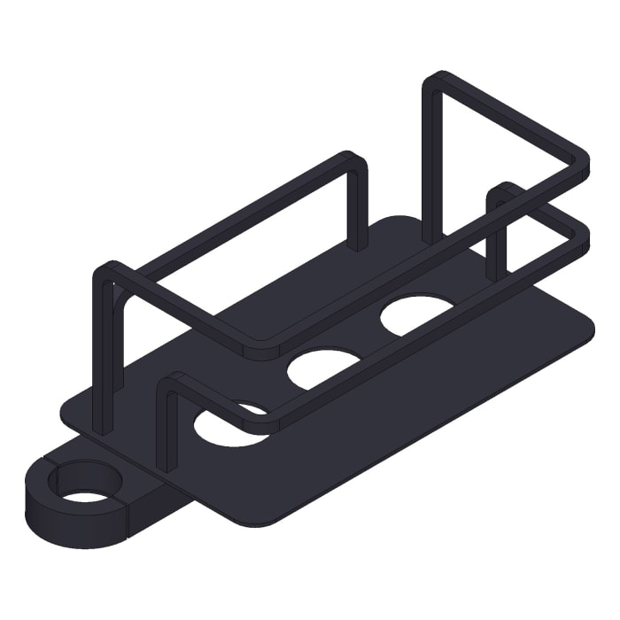 Giese Duschkorb Optisign zur nachträglichen Montage an eine Brausestange rechts