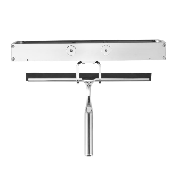 Giese gifix tono Duschkorb mit hoher Reling und Glasabzieher