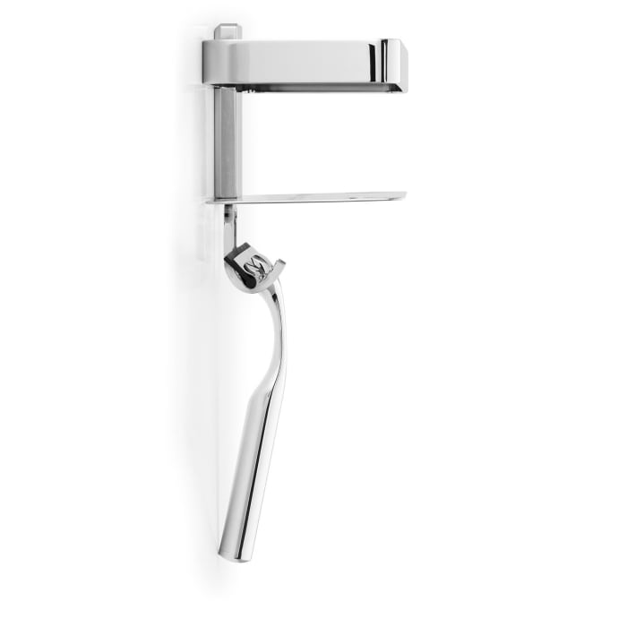 Giese Newport Duschkorb mit Halter für Rasierer und Glasabzieher