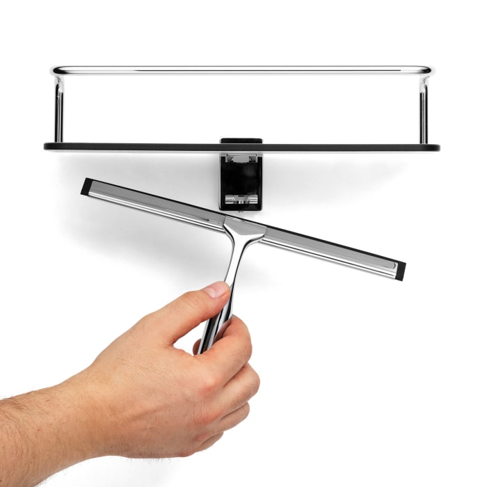 Giese Gifix 21. Dusch Konsole mit hoher Reling, Haken und Wischer