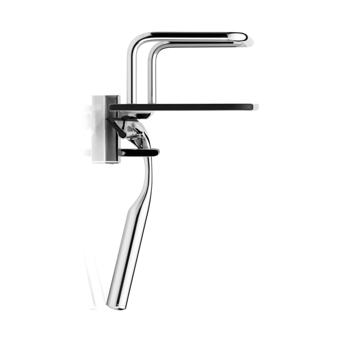 Giese Gifix 21. Dusch Konsole mit hoher Reling, Haken und Wischer