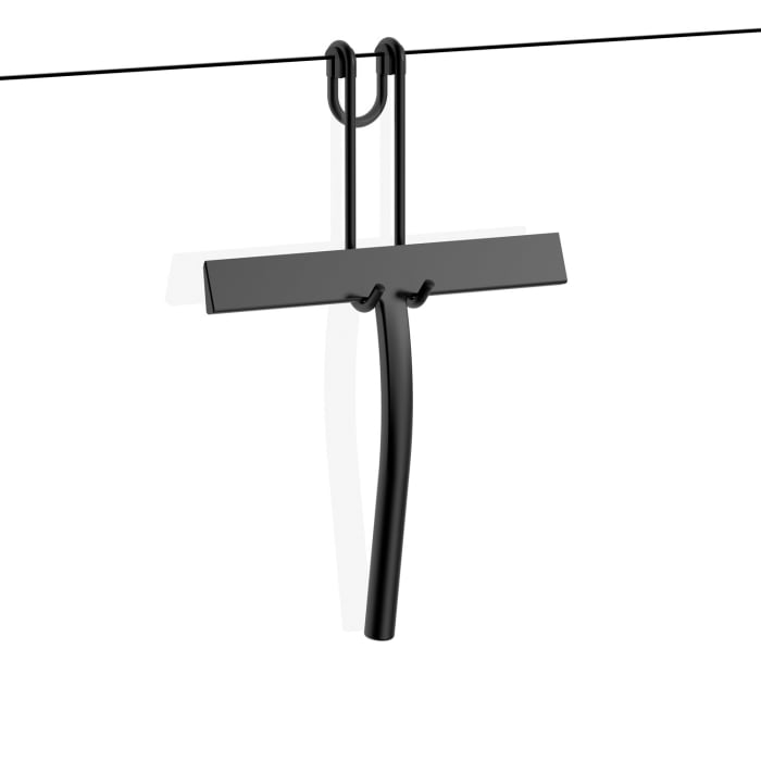 Giese Haken mit Glasabzieher, für Glaswand 6/8 mm