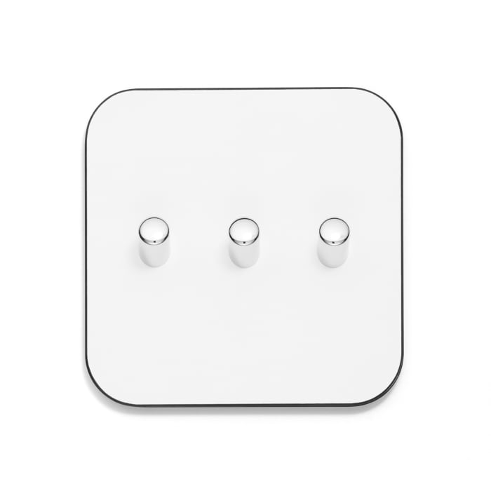 Giese Hakenleiste mit 3 Haken zum Kleben