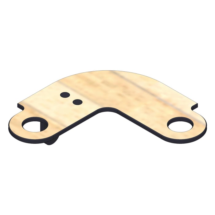 Giese Slimboard Eckmodell mit Halter für Rasierer Befestigung links