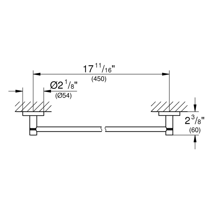 GROHE Start Badetuchhalter 50 cm