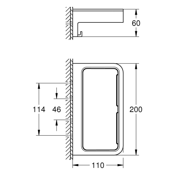 GROHE Start Cube Duschkorb