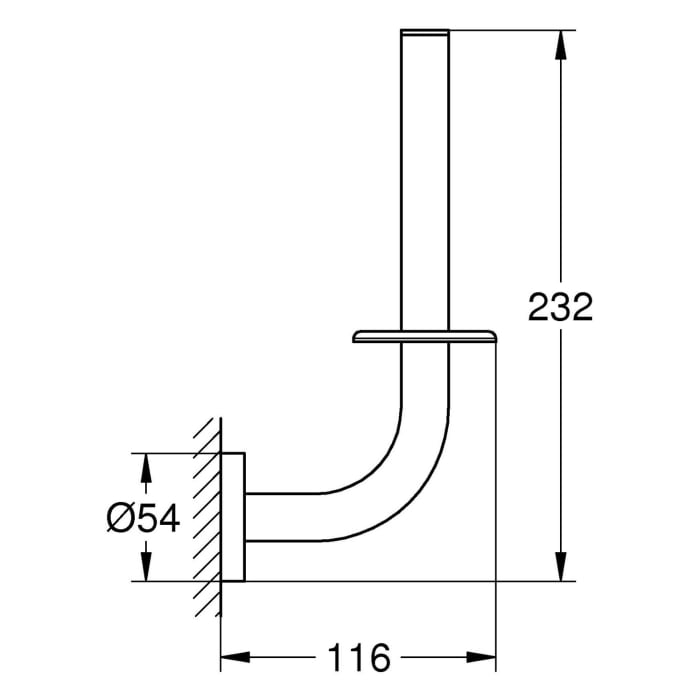 GROHE Start Reservepapierhalter