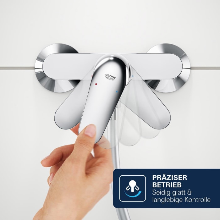 GROHE Dice Einhebelmischer Wanne Aufputz