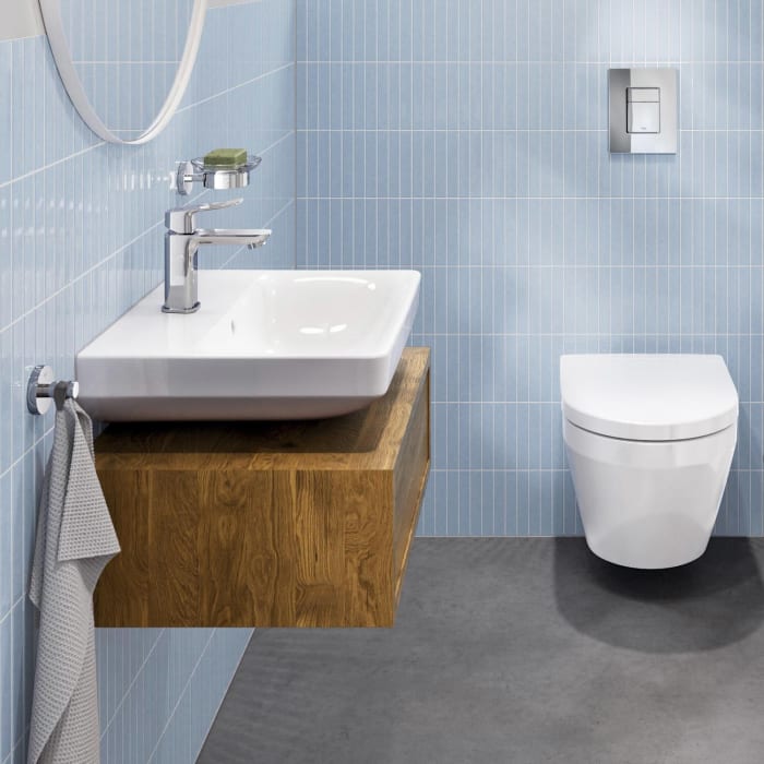 GROHE Dice Einhebelmischer ES Waschtisch S-SIZE PushOp