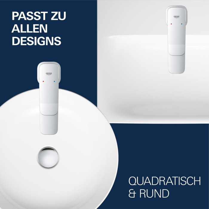 GROHE Dice Einhebelmischer Waschtisch M-SIZE PushOp