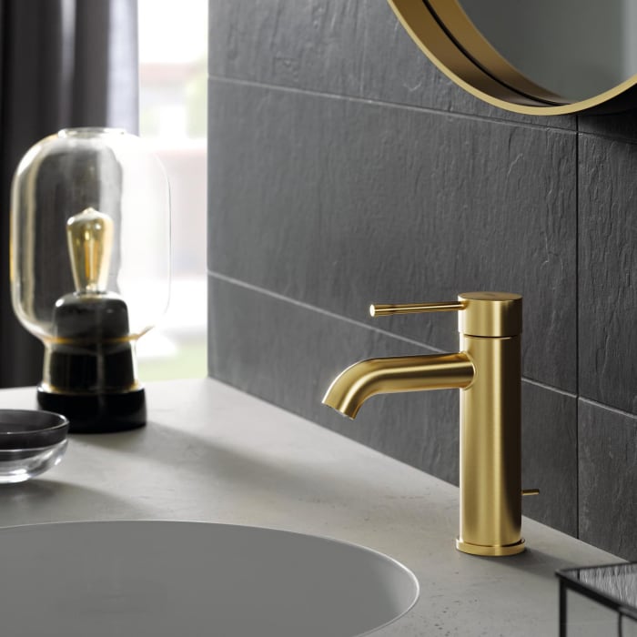 GROHE Essence New Einhand-Waschtischbatterie S-Size mit Ablaufgarnitur