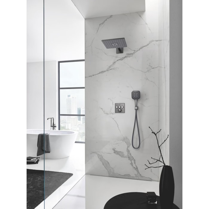 GROHE Grohtherm SmartControl Thermostat Fertigmontageset, eckige Ausführung