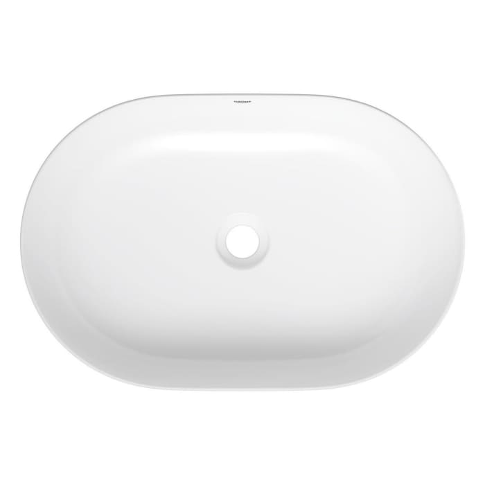 GROHE Essence Ceramic Aufsatzschale 60 cm, ohne Hahnloch, ohne Überlauf