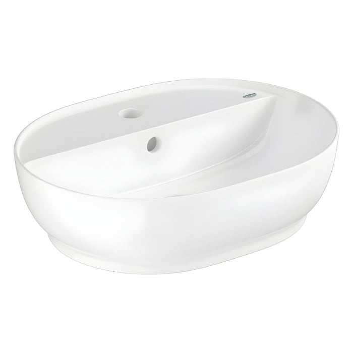 GROHE Essence Aufsatzwaschtisch 50 cm, mit Hahnloch, mit Überlauf