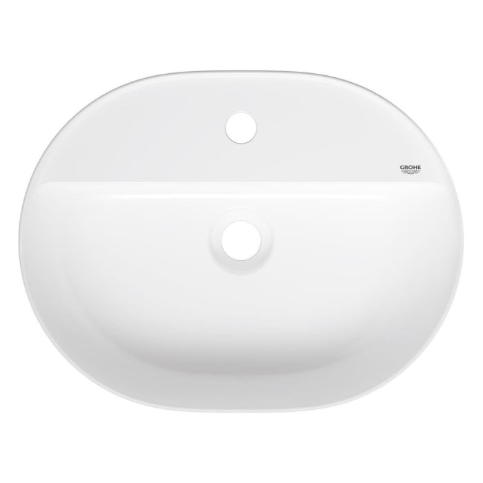 GROHE Essence Aufsatzwaschtisch 50 cm, mit Hahnloch, mit Überlauf