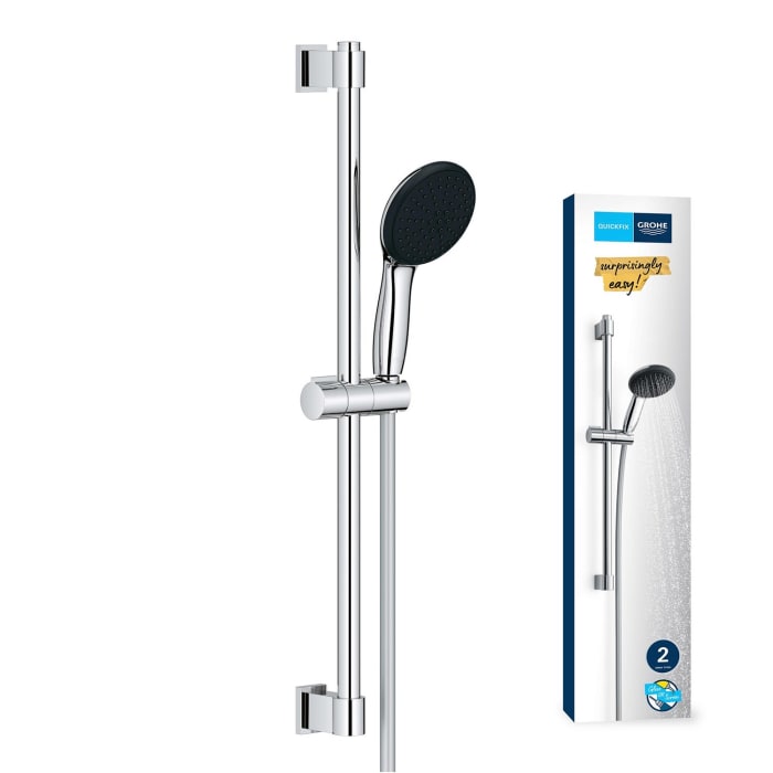 GROHE Vitalio Start 110 Brausestangenset 60 cm mit 2 Strahlarten
