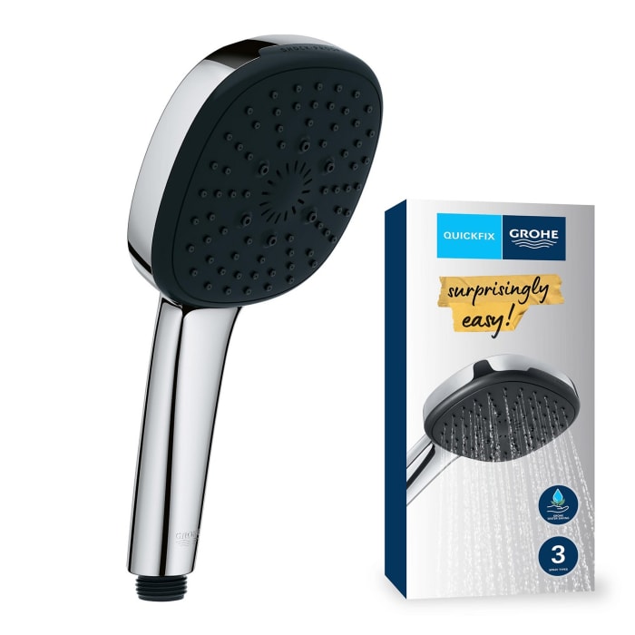 GROHE Vitalio Comfort 110 Handbrause mit 3 Strahlarten