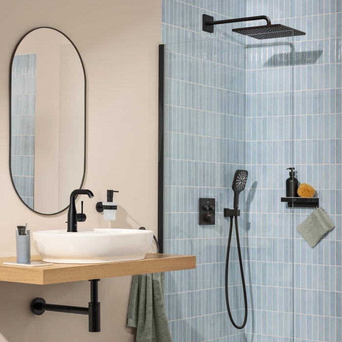 GROHE Vitalio SmartActive 130 Cube Handbrause mit 3 Strahlarten