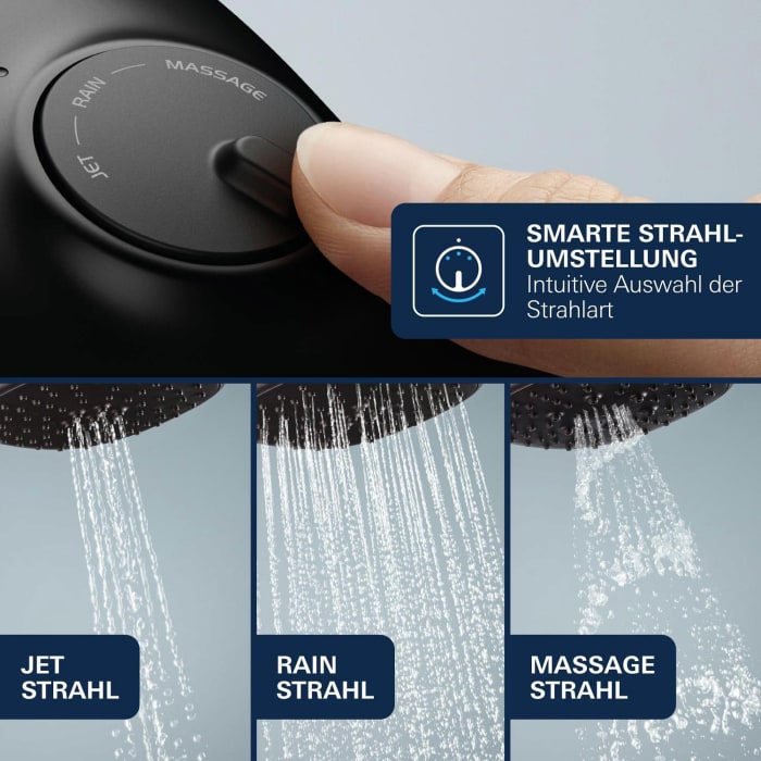 GROHE Vitalio Start 110 Handbrause mit 3 Strahlarten