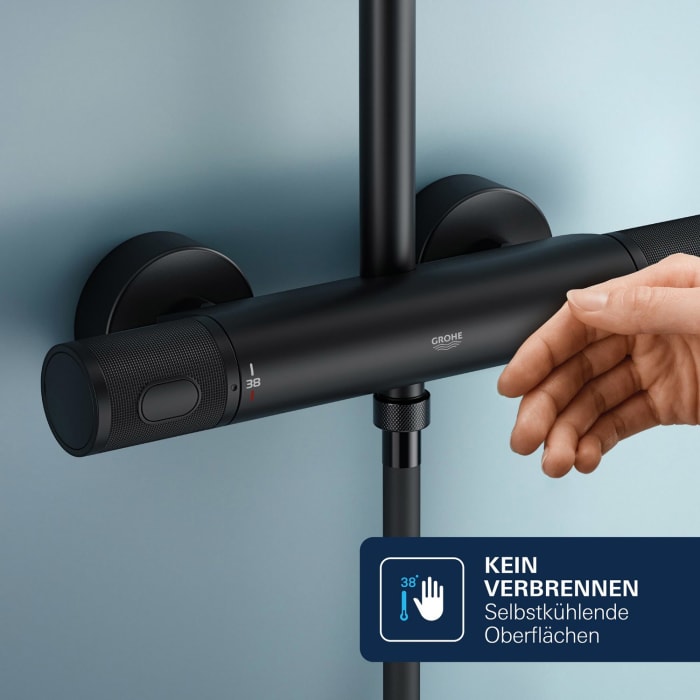 GROHE Euphoria SmartControl System 310 Duschsystem mit Thermostatbatterie für die Wandmontage