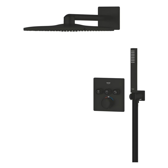 GROHE Precision SmartControl Duschsystem UP, mit Vitalio SmartActive 310, eckig